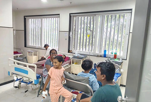 Patient recovery and post-treatment care in hospital