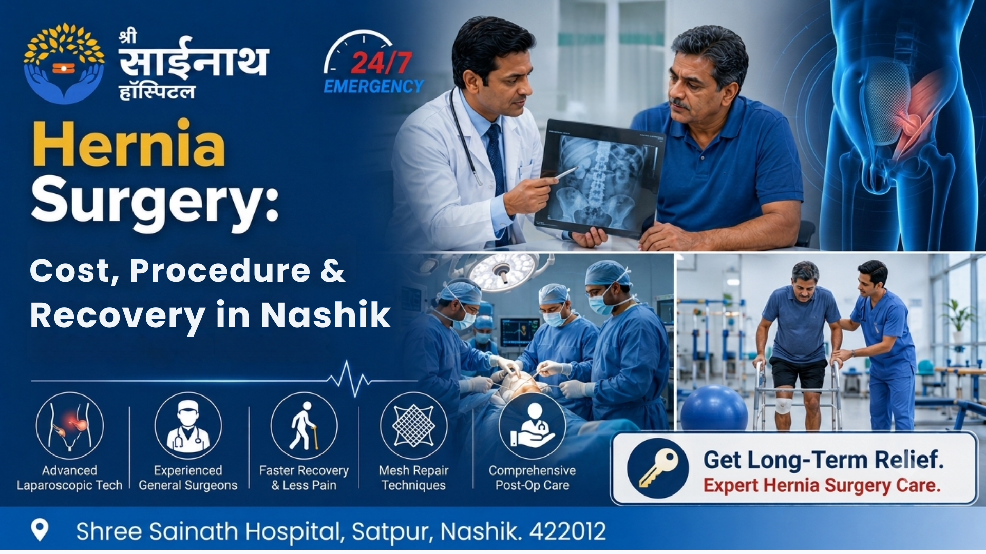Hernia Surgery: Cost, Procedure & Recovery in Nashik